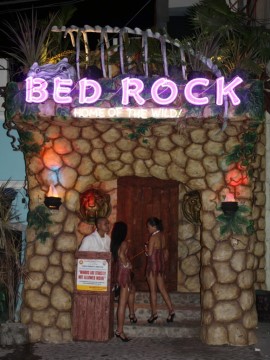 Nighttime Picture of BEDROCK BAR, Balibago, Angeles City, Philippines