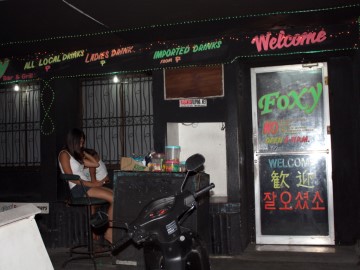 Nighttime Picture of FOXY'S BAR ,Balibago, Angeles City, Philippines