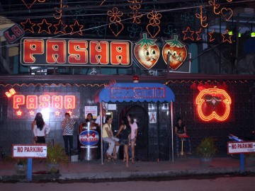 Nighttime Picture of LA PASHA BAR ,Balibago, Angeles City, Philippines