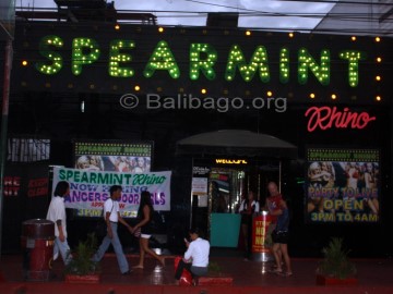 Nighttime Picture of SPEARMINT RHINO ,Balibago, Angeles City, Philippines