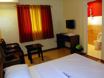 Picture of  Room at Rumi Apartelle Hotel ,Balibago, Angeles City, Philippines