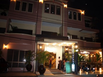 Nighttime Picture of Affinity Condo Resort ,Balibago, Angeles City, Philippines