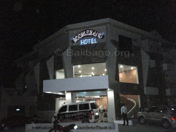 Nighttime Picture of Boomerang Hotel ,Balibago, Angeles City, Philippines