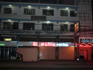 Nighttime Picture of C Palace Hotel ,Balibago, Angeles City, Philippines