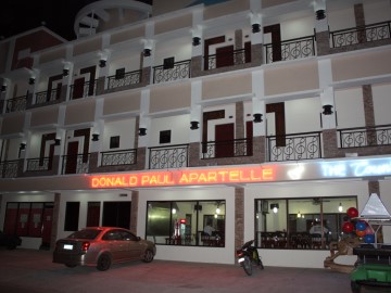Nighttime Picture of Donald Paul Apartelle ,Balibago, Angeles City, Philippines