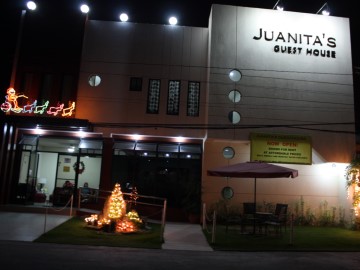 Nighttime Picture of Juanita's Guesthouse ,Balibago, Angeles City, Philippines