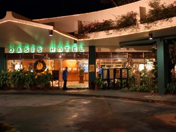 Nighttime Picture of Oasis Hotel ,Balibago, Angeles City, Philippines