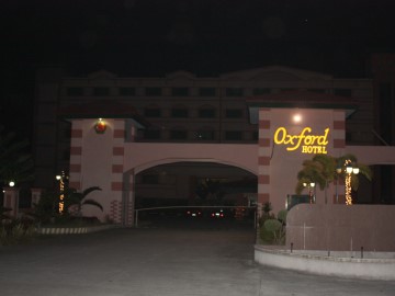 Nighttime Picture of Oxford Hotel ,Balibago, Angeles City, Philippines