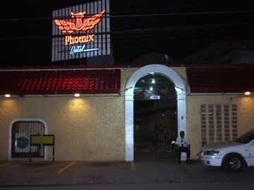 Nighttime Picture of Phoenix Hotel ,Balibago, Angeles City, Philippines