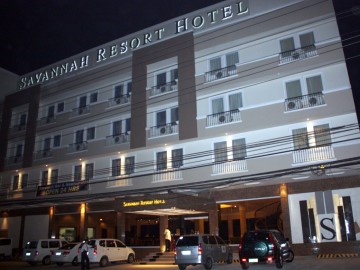Nighttime Picture of Savannah Resort Hotel ,Balibago, Angeles City, Philippines