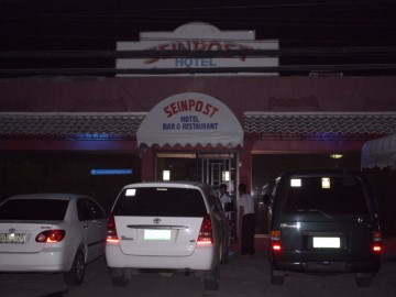 Nighttime Picture of Seinpost Hotel ,Balibago, Angeles City, Philippines