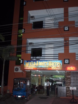 Nighttime Picture of Walk About Hotel ,Balibago, Angeles City, Philippines
