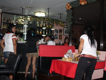 Picture inside Restaurant Brass Knob Restaurant ,Balibago, Angeles City, Philippines