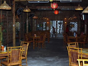 Picture inside Restaurant House of Bamboo ,Balibago, Angeles City, Philippines