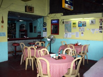 Picture inside Restaurant Rosalina ,Balibago, Angeles City, Philippines