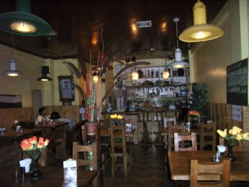 Picture inside Restaurant Wood Bell ,Balibago, Angeles City, Philippines