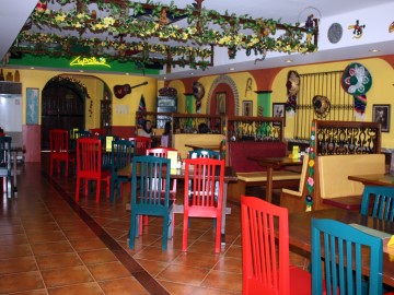 Picture inside Restaurant Zapata's ,Balibago, Angeles City, Philippines