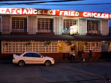 Nighttime Picture ofAngeles Fried Chicken ,Balibago, Angeles City, Philippines