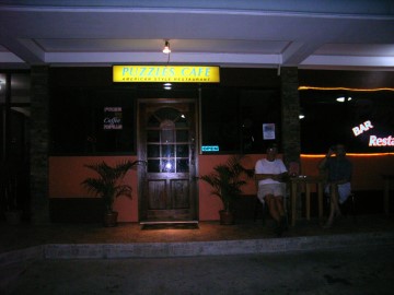 Nighttime Picture ofPuzzle's Cafe ,Balibago, Angeles City, Philippines
