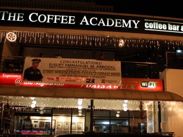 Nighttime Picture ofThe Coffee Academy ,Balibago, Angeles City, Philippines