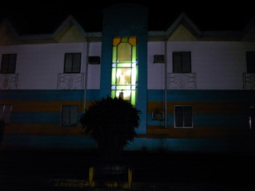 Nighttime Picture of Miyabe Court ,Balibago, Angeles City, Philippines